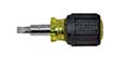 KLE-32561                      STUBBY MULTI-BIT SCREWDRIVER/ NUT DRIVER fro